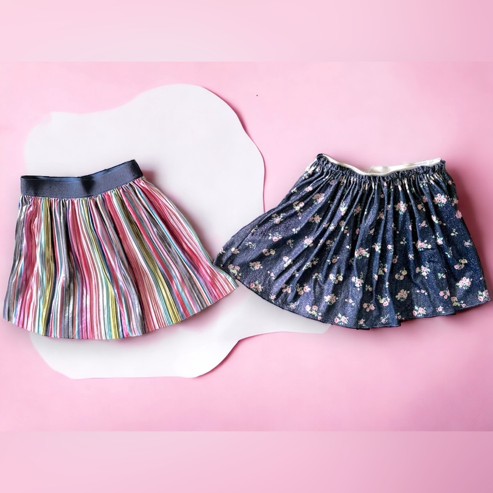Sz:6-8Y | Bundle 2 Colorful Skirts | H&M NWT 🏷️